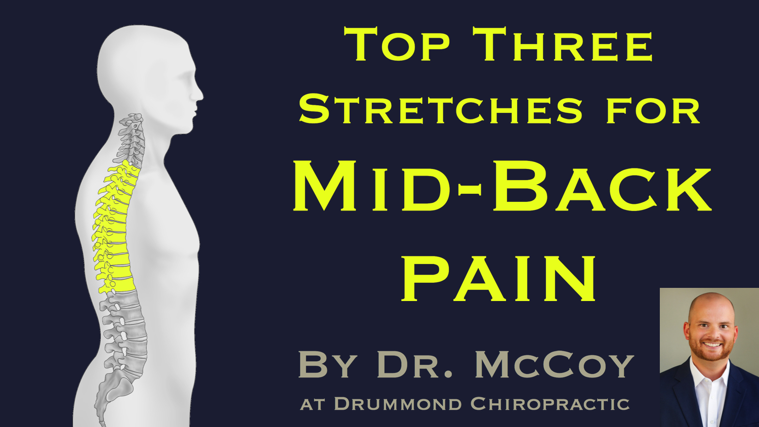 Youtube Dr Mccoy Stretches For Mid Back Pain 