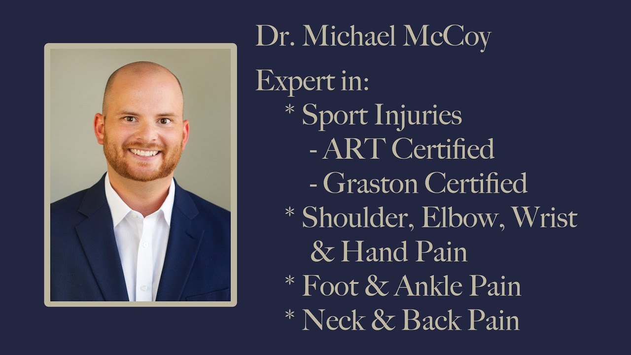 Dr McCoy Chiropractic sports specialists