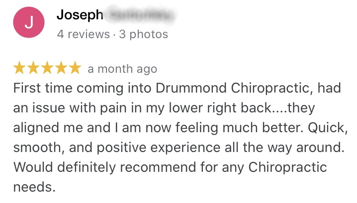 back pain review