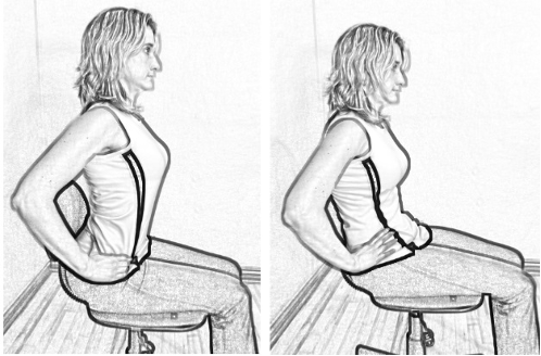 pelvic tilts for low back pain